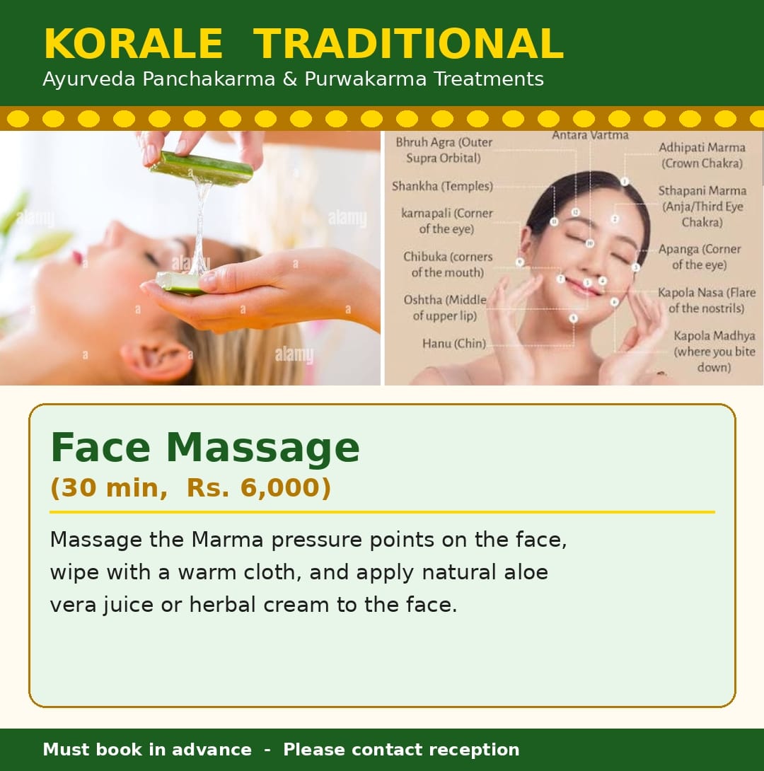 Face Massage (Marma Points)